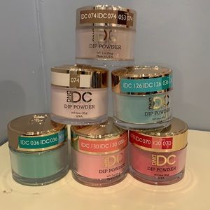 6 packs Dipping powder